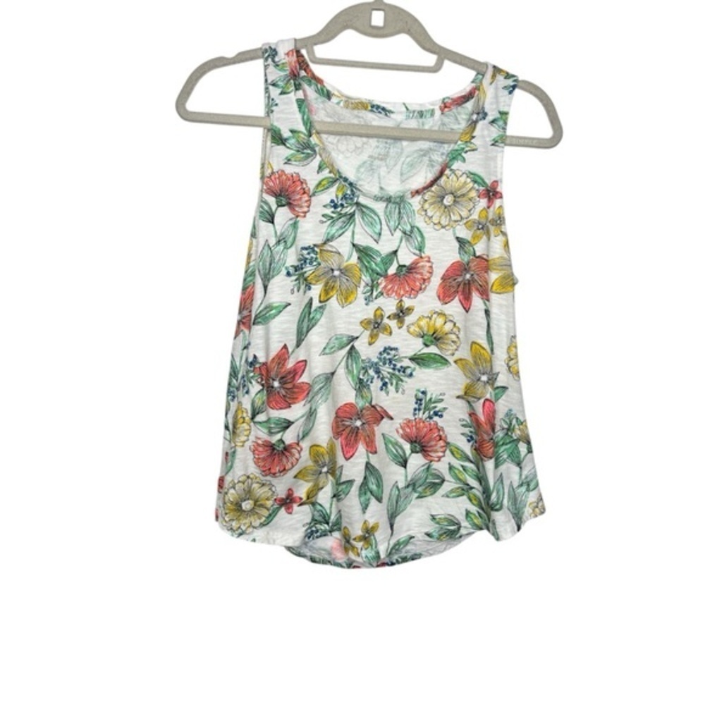 Floral Sleeveless Top